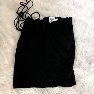 Black skirt